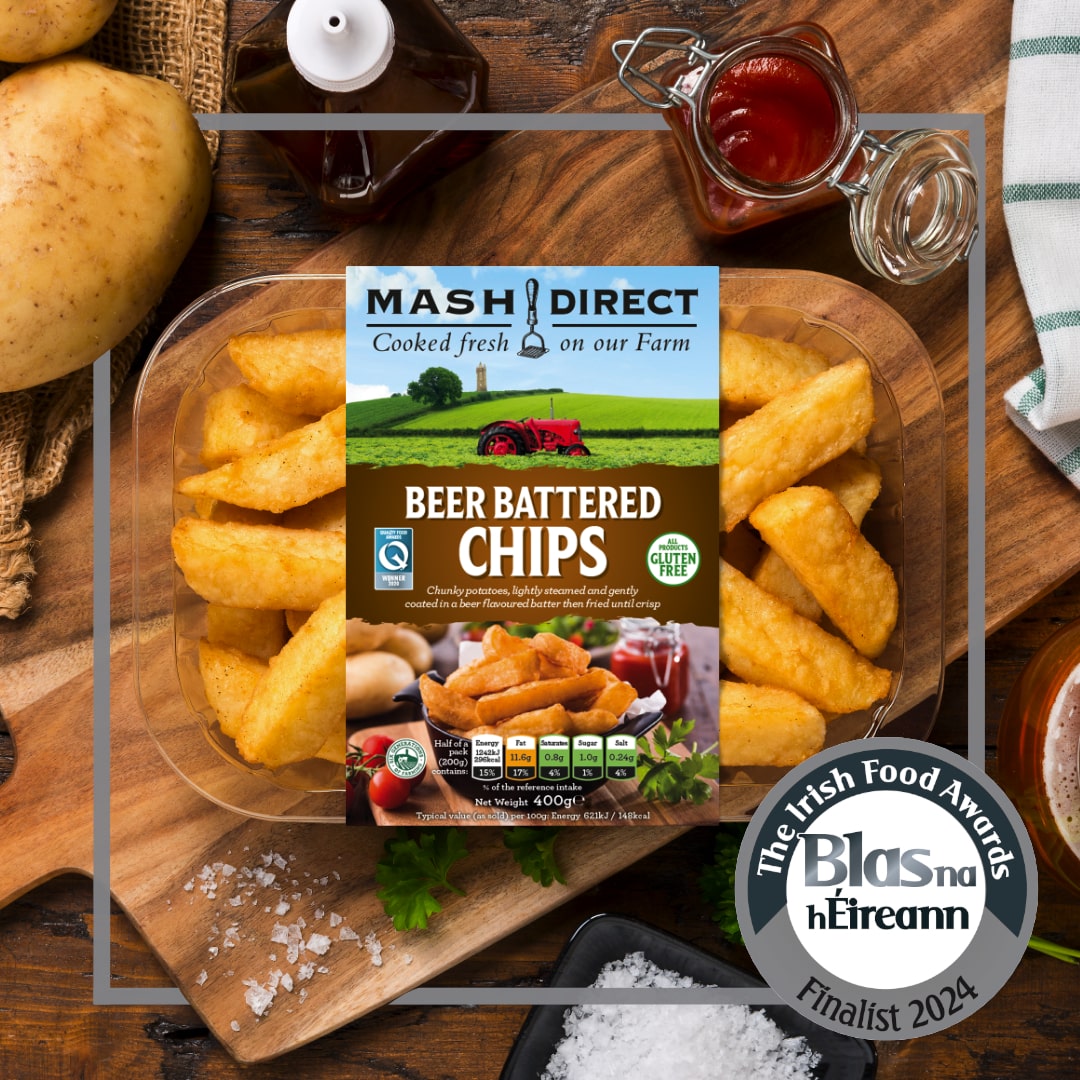 Mash Direct Celebrates Double Finalist Status in Blas na hÉireann 2024 Awards!