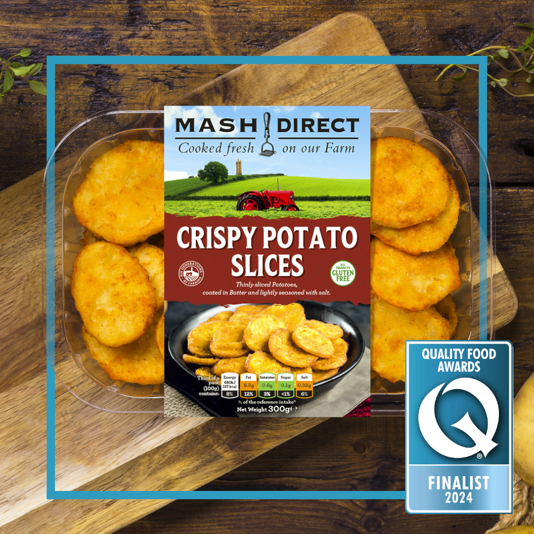 Crispy Potato Slices Shortlisted for the UK Quality Food Awards 2024!