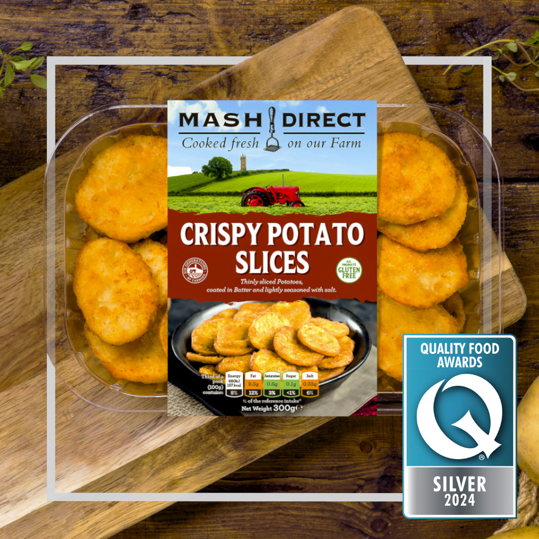 Crispy Potato Slices Wins Silver at UK Quality Food Awards 2024